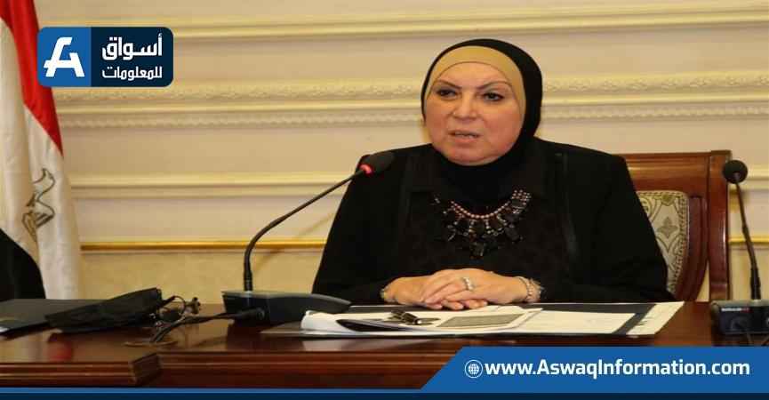 وزيرة الصناعة نيفين الجامع