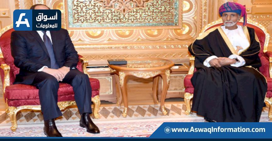 جانب من لقاء الرئيس السيسي والسلطان هيثم سلطان سلطنة عمان