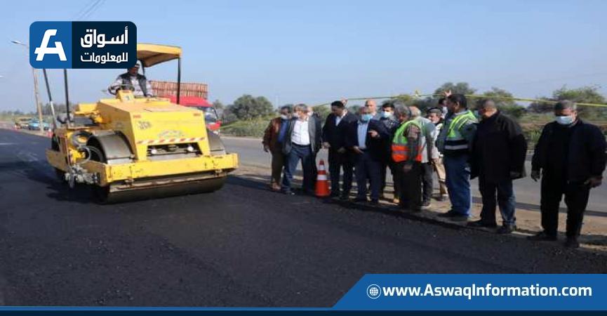 مشروعات الطرق في المنصورة - أرشيفية