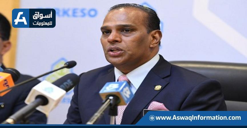 إم سارافانان وزير الموارد البشرية الماليزي