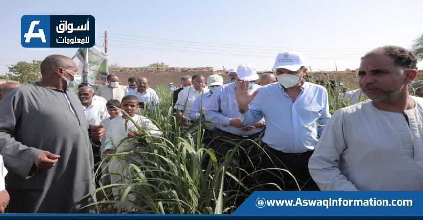 علاء فاروق رئيس البنك الزراعي المصري خلال فعاليات الشمول المالي بمناسية عيد الفلاح