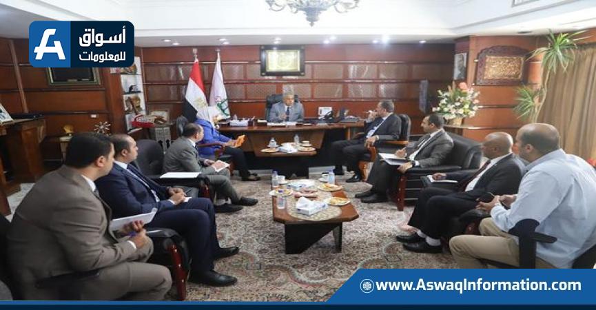جانب من لقاء وزير القوى العاملة بسفير الكويت في مصر