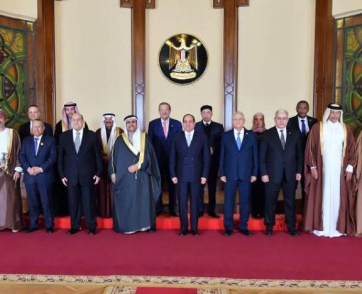 الرئيس السيسي ورؤساء المجالس والبرلمانات العربية