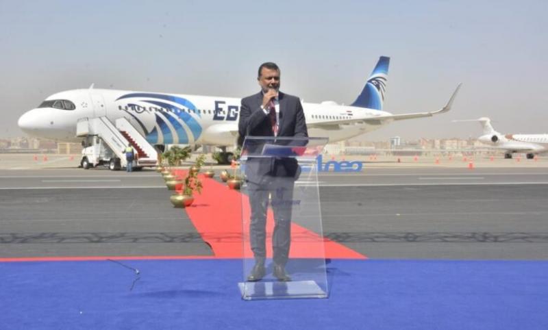 الطيار إيهاب الطحطاوي رئيس مجلس إدارة شركة مصر للطيران للخطوط الجوية