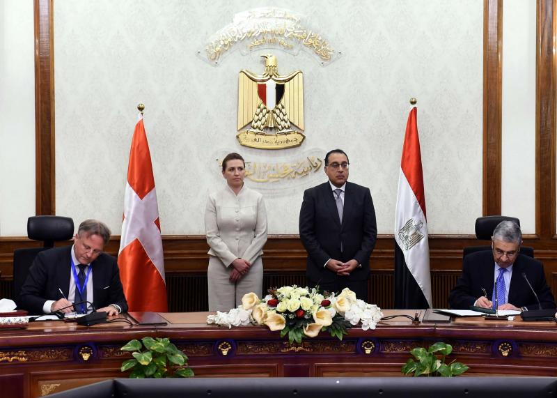 توقيع الاتفاقية بين مصر والدنمارك