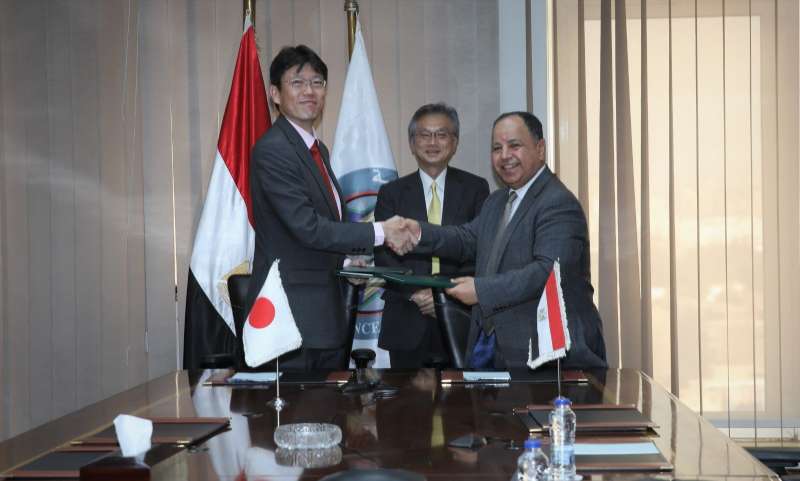 توقيع الاتفاقية بين مصر واليابان