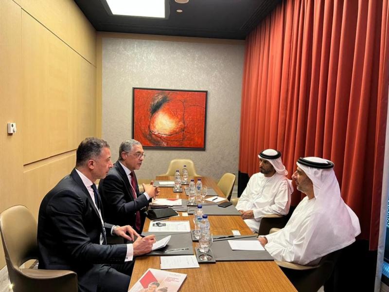 حسام هيبة يلتقي عددًا من الشركات الإماراتية لتعزيز الاستثمار في مصر