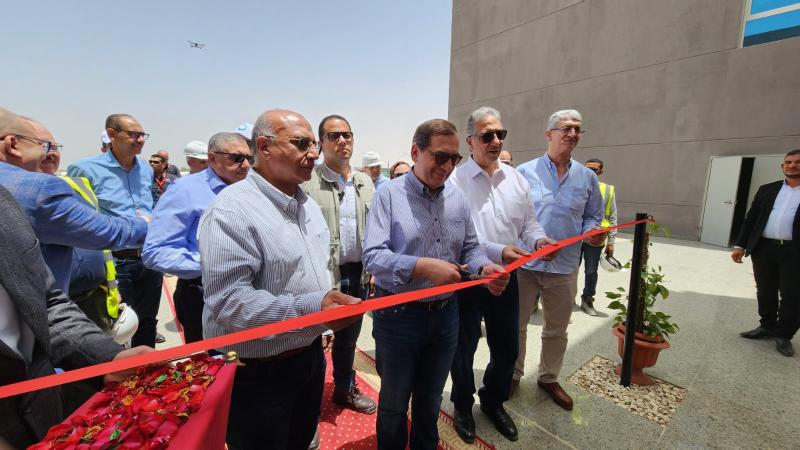 جانب من افتتاح مجمع السولار الجديد بمحافظة أسيوط