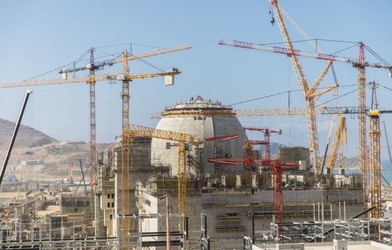 «المحطات النووية» تستعد لتركيب أول مفاعل بمحطة الضبعة .. أكتوبر المقبل