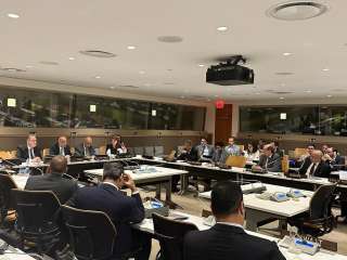 المجموعة العربية تعقد اجتماعًا مع برنامج الأمم المتحدة الإنمائي