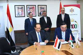 وزير البترول يشهد بروتوكول تعاون بين مصر والأردن في الغاز الطبيعي