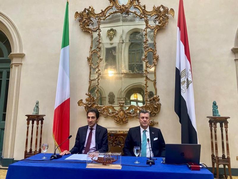 وزير السياحة يلتقي مسئولي الاتحاد الإيطالي لشركات السفر