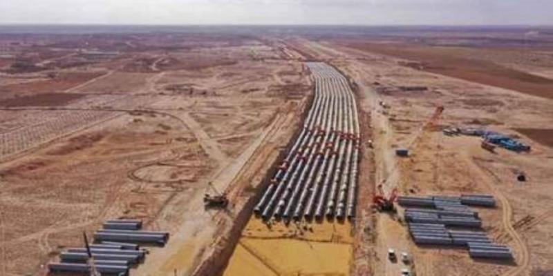 إطلاق مصر لأكبر نهر صناعي بالعالم