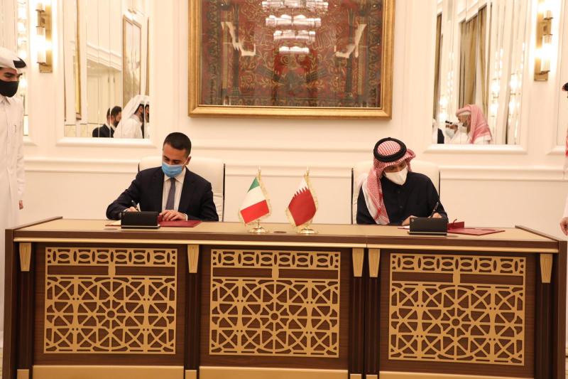 مذكرة تفاهم بين الكويت وإيطاليا لإقامة حوار استراتيجي مشترك
