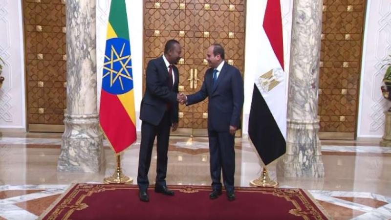 الرئيس السيسي وآبي أحمد رئيس وزراء إثيوبيا