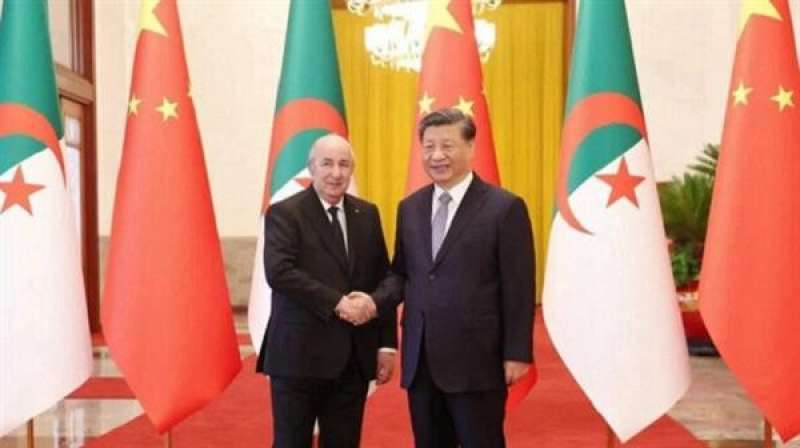  الرئيس الجزائري والرئيس الصيني