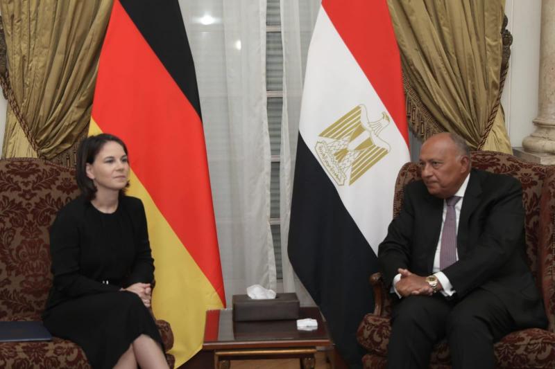 وزيرا خارجية مصر وألمانيا