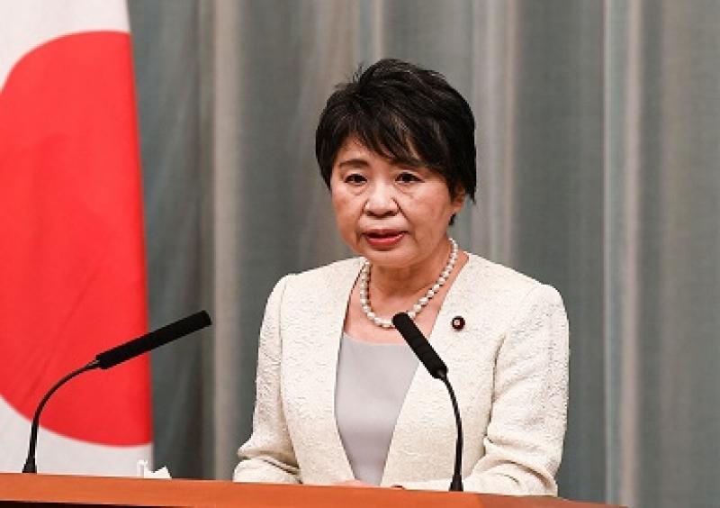 وزيرة الخارجية اليابانية