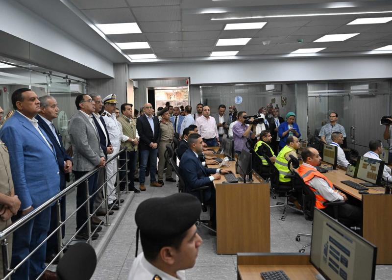 افتتاح مركز السيطرة للشبكة الوطنية للطوارئ والسلامة العامة بالفيوم