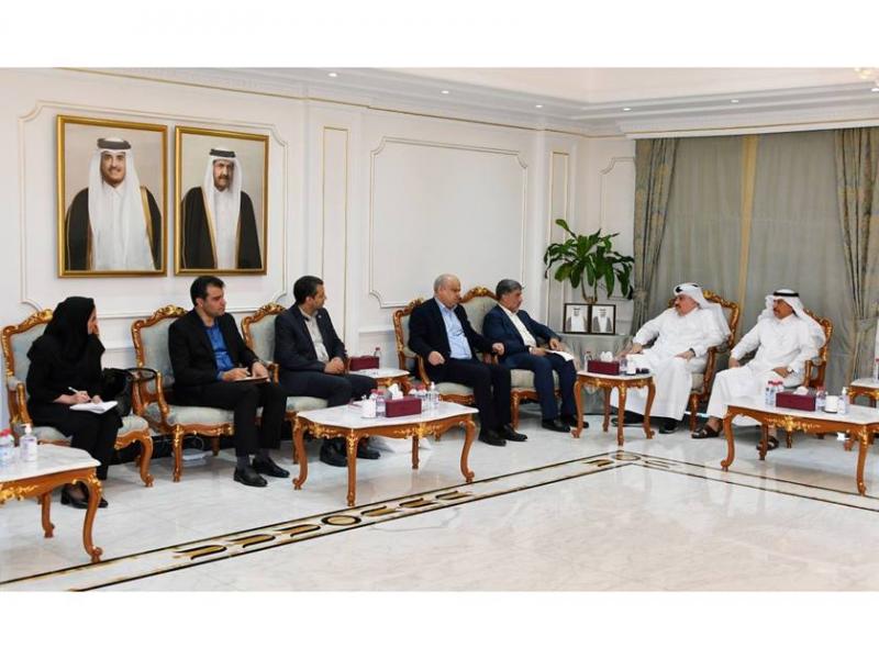 غرفة قطر التجارية تبحث مع وفد إيراني زيادة التعاون الاقتصادي