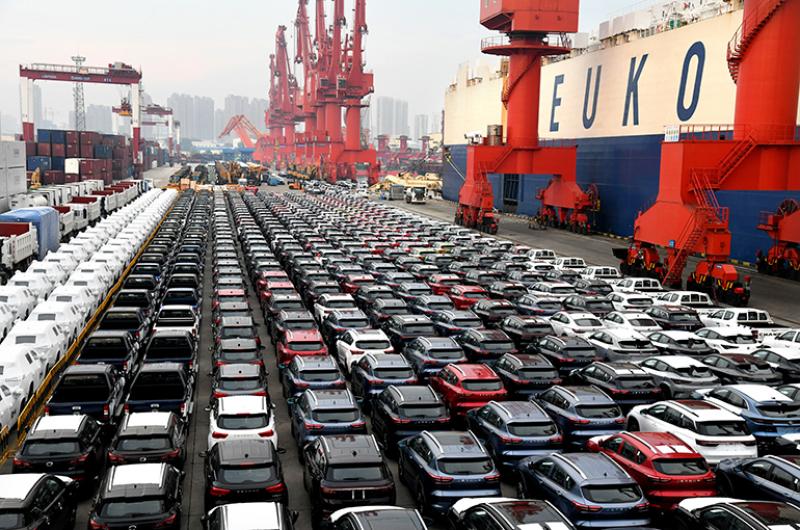 الصين أكبر مصدر للسيارات في العالم خلال 2023