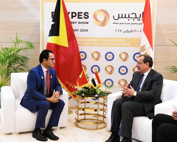مصر و«تيمور الشرقية» تبحثان التعاون بمجال البترول والغاز