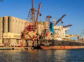 تضم علف بنجر وكلينكر.. تصدير 30461 طنًا من البضائع عبر ميناء دمياط