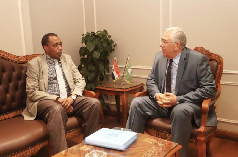 لقاء الوزير بالمسؤول العربي