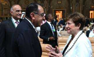 رئيس الوزراء يلتقى كريستالينا جورجيفا المدير العام لصندوق النقد الدولى