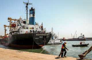 ميناء دمياط يستقبل 63 ألف طن قمح فرنسي لصالح ”السلع التموينية”