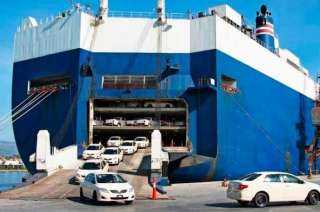 ميناء بورتوفيق يستقبل 470 سيارة قادمة من جدة