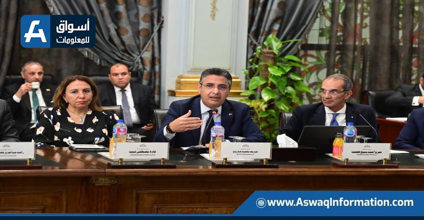 وزير التموين خلال الجلسة