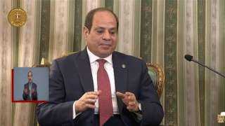 الرئيس السيسي: العلاقات بين مصر واليونان قوية ومستقرة