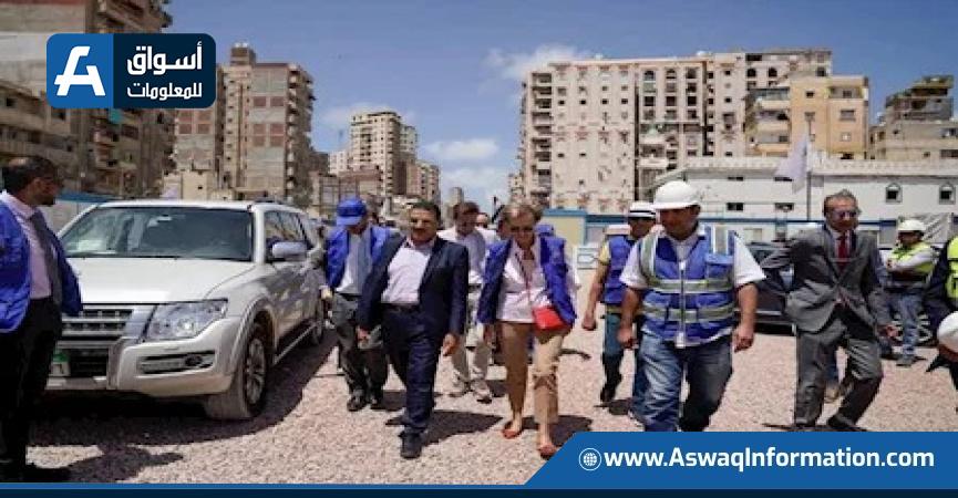 وفد وزارة التخطيط يتفقد مشروعات الشراكة بمحافظة الإسكندرية