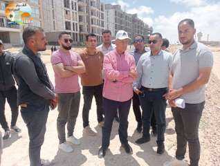”الإسكان” تتابع المشروعات الجاري تنفيذها بـ”مارينا 8”