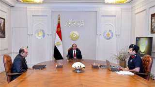 الرئيس السيسي يوجه بالتوسع في رقعة الأراضي الزراعية وزيادة الإنتاج الزراعي