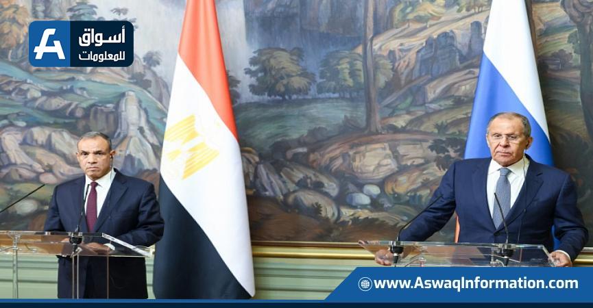 وزيرا خارجية مصر وروسيا