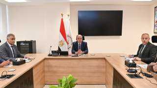 وزير الري يُتابع حالة المنظومة المائية بمحافظة الجيزة