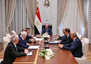 الرئيس السيسي يطلع على تطورات إنشاء المحطة النووية بالضبعة