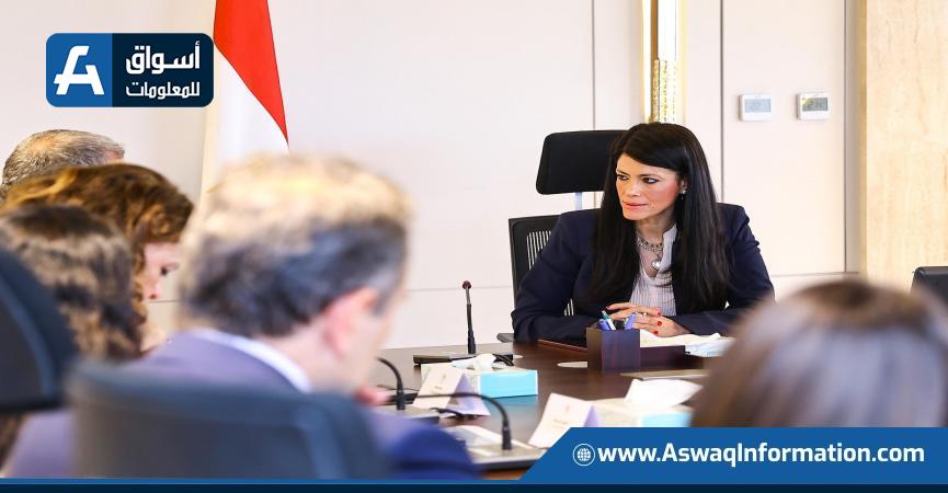 «المشاط» تتابع مع البنك الأوروبي