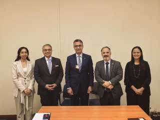 وزير التموين يبحث تعزيز التعاون في مجالات المترولوجيا واعتماد المختبرات مع البرازيل