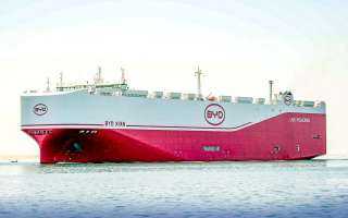 حاملة السيارات BYD XIAN تعبر قناة السويس لأول مرة متجهة إلى إيطاليا