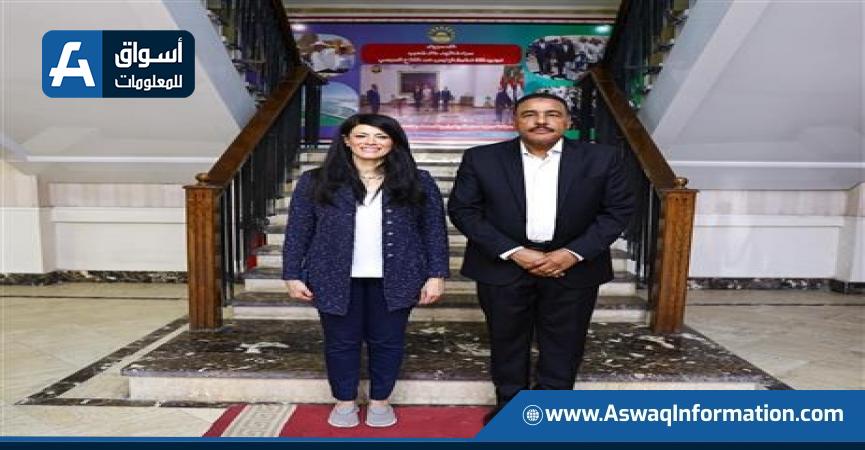 وزيرة التخطيط تناقش مع محافظ مطروح الموقف التنفيذى لمشروعات الخطة الاستثمارية بالمحافظة