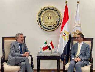 وزير الاستثمار يبحث سبل زيادة الاستثمارات الإيطالية في مصر