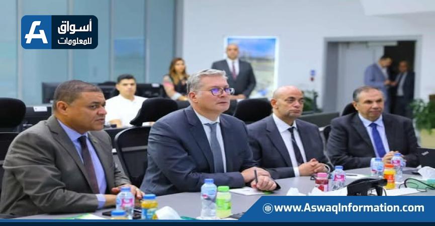 تفقد وزير البترول لمركز التحكم الرئيسي بالشبكة القومية للغازات الطبيعية