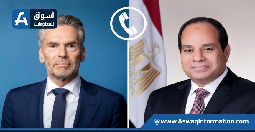 الرئيس السيسي ورئيس وزراء هولندا