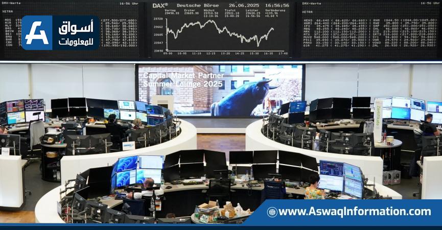 ارتفاع المؤشرات الأوروبية في مستهل تداولات الأسبوع
