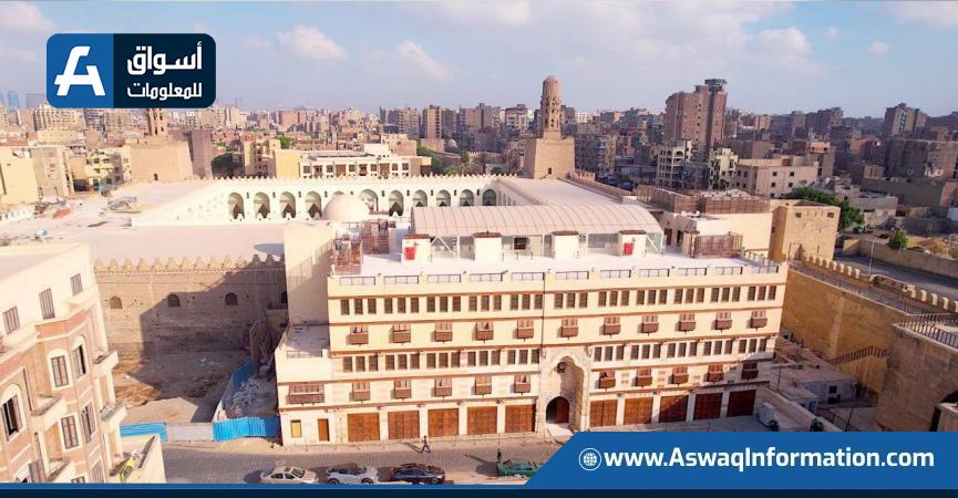 أعمال ترميم وكالة ”قايتباي”