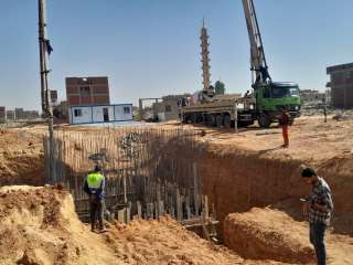 رئيس جهاز الشروق يتفقد مشروع التغذية الرئيسي بالمياه بمنطقة الرابية