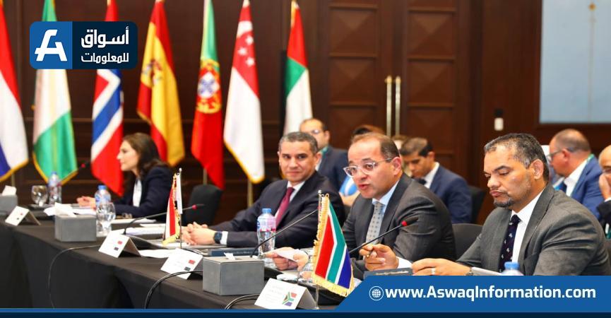 وزير المالية خلال الجلسة